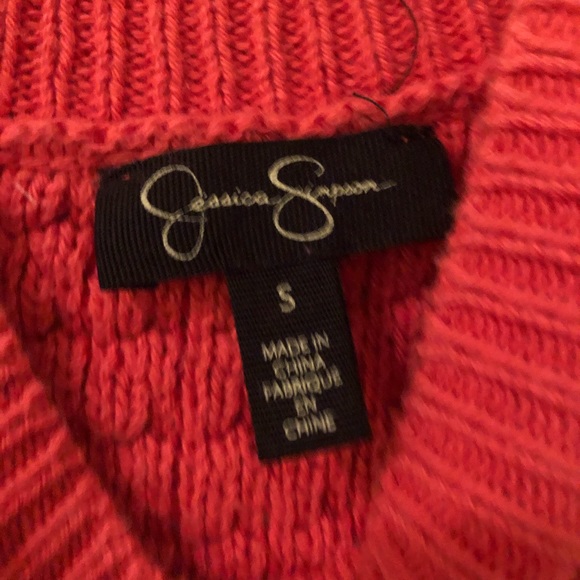 Jessica Simpson mixed-knit sleeveless sweater - Picture 2 of 5